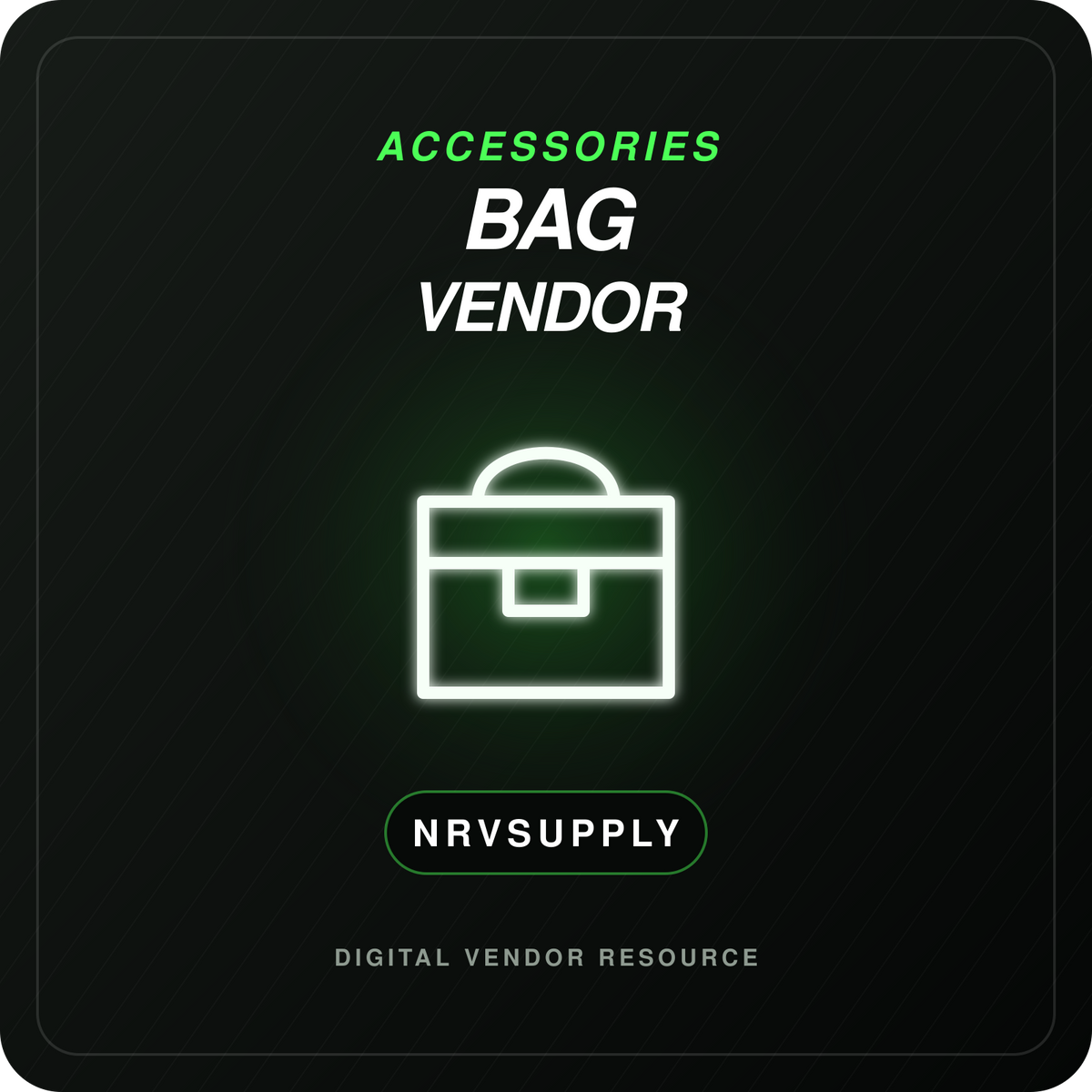 BAG VENDOR