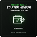 STARTER VENDOR+PERSONAL VENDOR